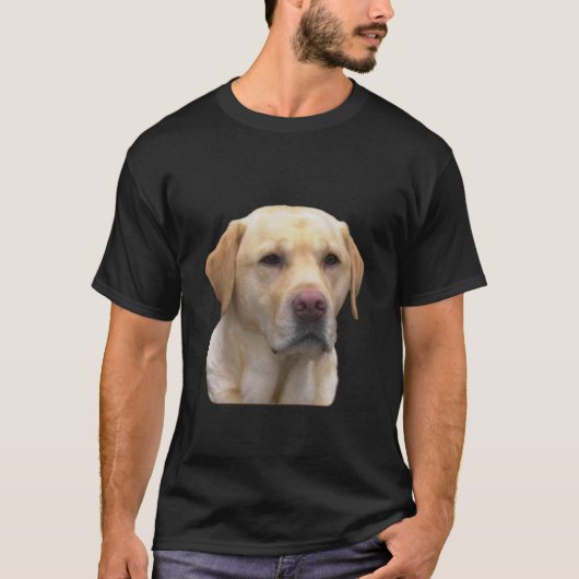 Yellow Lab Faithful Friend family retro friends Tシャツ (正面)