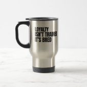 Yellow Lab Loyalty Stainless Mug トラベルマグ (左)