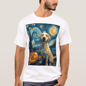 Yellow Labrador (2) Tシャツ (正面)