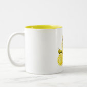 Yellow Lemon Jam ツートーンマグカップ (左)