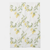Yellow Lemons Fruit   キッチンタオル (縦)
