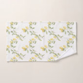 Yellow Lemons Fruit   バスタオルセット (ハンドタオル)