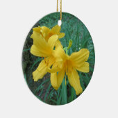 Yellow Lilies Ornament セラミックオーナメント (右)