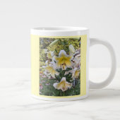Yellow Lilly Glass ジャンボコーヒーマグカップ (右)