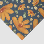 Yellow Luxe Florals 薄葉紙 (詳細)