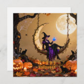 Yellow Magic Sorcery Halloween Family シーズンカード (正面/裏面)