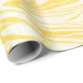 Yellow marble texture. Hand drawn ラッピングペーパー (ロールコーナー)