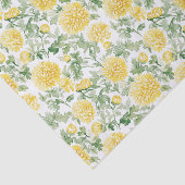 Yellow Marigold Flowers Bridal Shower 薄葉紙 (詳細)