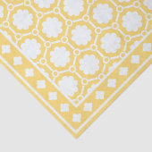 Yellow Modern Bone Inlay Decoupage Paper 薄葉紙 (詳細)