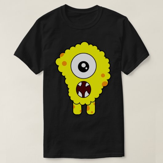 Yellow Monster Tシャツ (デザイン正面)