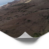 Yellow Mounts Overlook、Badlands NP、サウスダコタ ポスター (角)