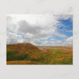 Yellow Mounts Overlook、Badlands NP、サウスダコタ ポストカード