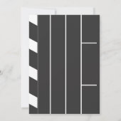 Yellow Movie Night Birthday Party For Boys 招待状 (裏面)