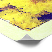 YELLOW MUMSポスター ポスター (角)