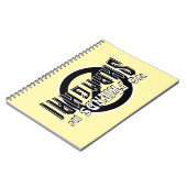 YELLOW "No Friends in Shanghai"スパイラルノートブック ノートブック (左側)