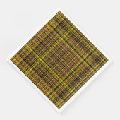 Yellow Orange Black Plaid Pattern (コーナー)
