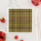 Yellow Orange Black Plaid Pattern (インサイチュ)