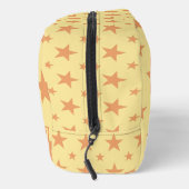 Yellow Orange Stars Pattern Constellation Cosmetic ドップキット (右)