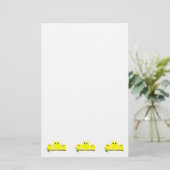 Yellow Owls Design 便箋 (スタンド正面)