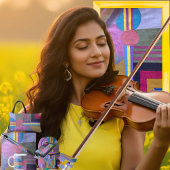 "Yellow Pathway" 薄葉紙