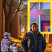 "Yellow Pathway" 薄葉紙