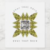 Yellow Pear Diamond ワインラベル (シングルラベル)