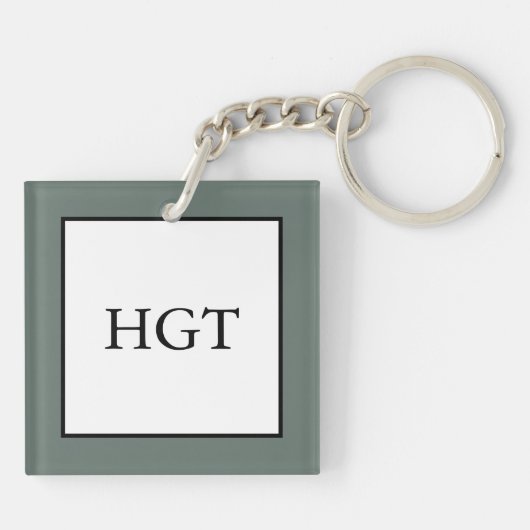 Yellow Peony Stained Glass キーホルダー (裏面)