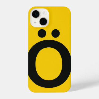 Yellow Phone Case with Trendy Moda iPhone 14ケース