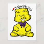 Yellow Pig Day シーズンポストカード (正面)