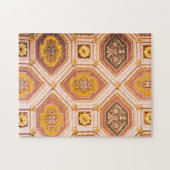 Yellow Pink Hungarian Abstract Ceiling Photograph ジグソーパズル (横)