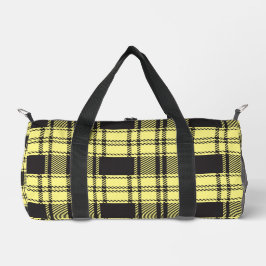 Yellow Plaid ダッフルバッグ