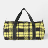 Yellow Plaid  ダッフルバッグ (裏面)
