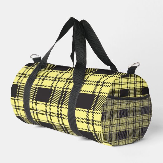 Yellow Plaid  ダッフルバッグ (右コーナー)