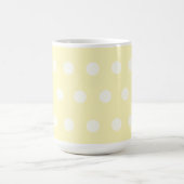 Yellow Poka Dots コーヒーマグカップ (中央)