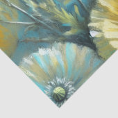 Yellow Poppies Poppy Floral Flowers Decoupage 薄葉紙 (詳細)