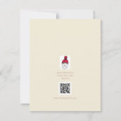 Yellow Poppies Wildflowers Greetings Card (裏面)