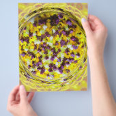 Yellow Potpourri Bulk Scrapbook Paper Pages チラシ (手)