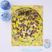 Yellow Potpourri Bulk Scrapbook Paper Pages チラシ (シングル)