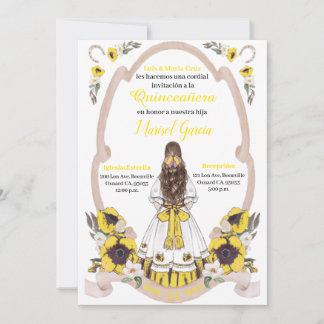 Yellow Quinceanera Charra, Rancho Charro Western