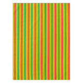 Yellow Red Green Stripes Pattern   テーブルクロス (正面)