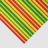 Yellow Red Green Stripes Pattern   薄葉紙 (詳細)