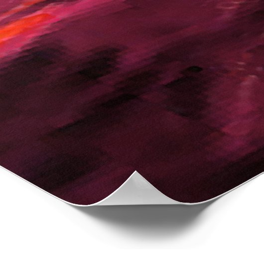 Yellow Red Hills ポスター (角)