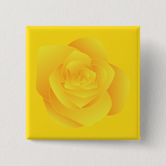 Yellow Rose 缶バッジ (正面)
