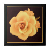 Yellow Rose, 2004 Photo. タイル (正面)