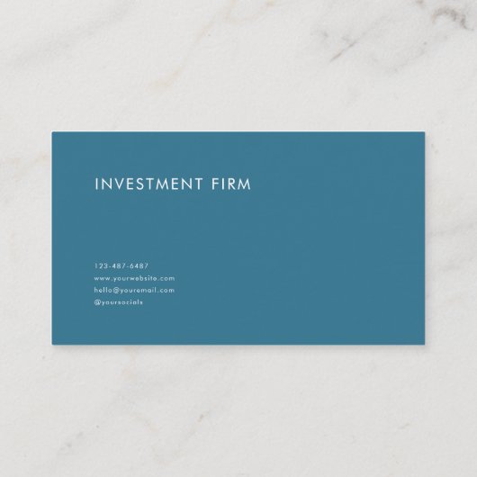 Yellow Rose and Mountain Village Twilight 名刺 (裏面)