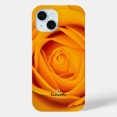 Yellow Rose flower Phone case Case-Mate iPhoneケース (裏面)