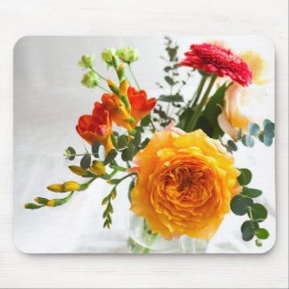 Yellow Rose Mouse Pad マウスパッド