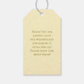 Yellow Rose Wedding ギフトタグ (裏面)