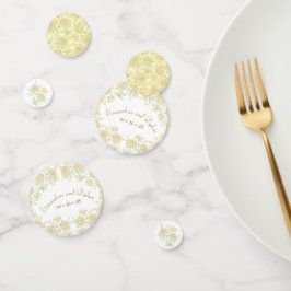 Yellow Rose Wedding コンフェッティ