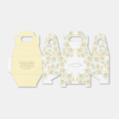 Yellow Rose Wedding フェイバーボックス (折り畳みなし)